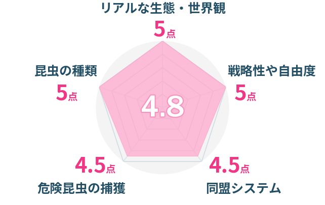 レーダーチャート